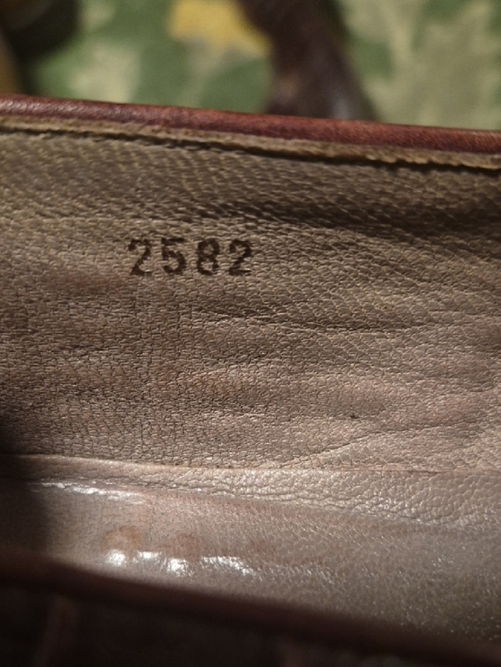 Strada Croc-Embossed Penny Loafers - Dark Brown main image 7